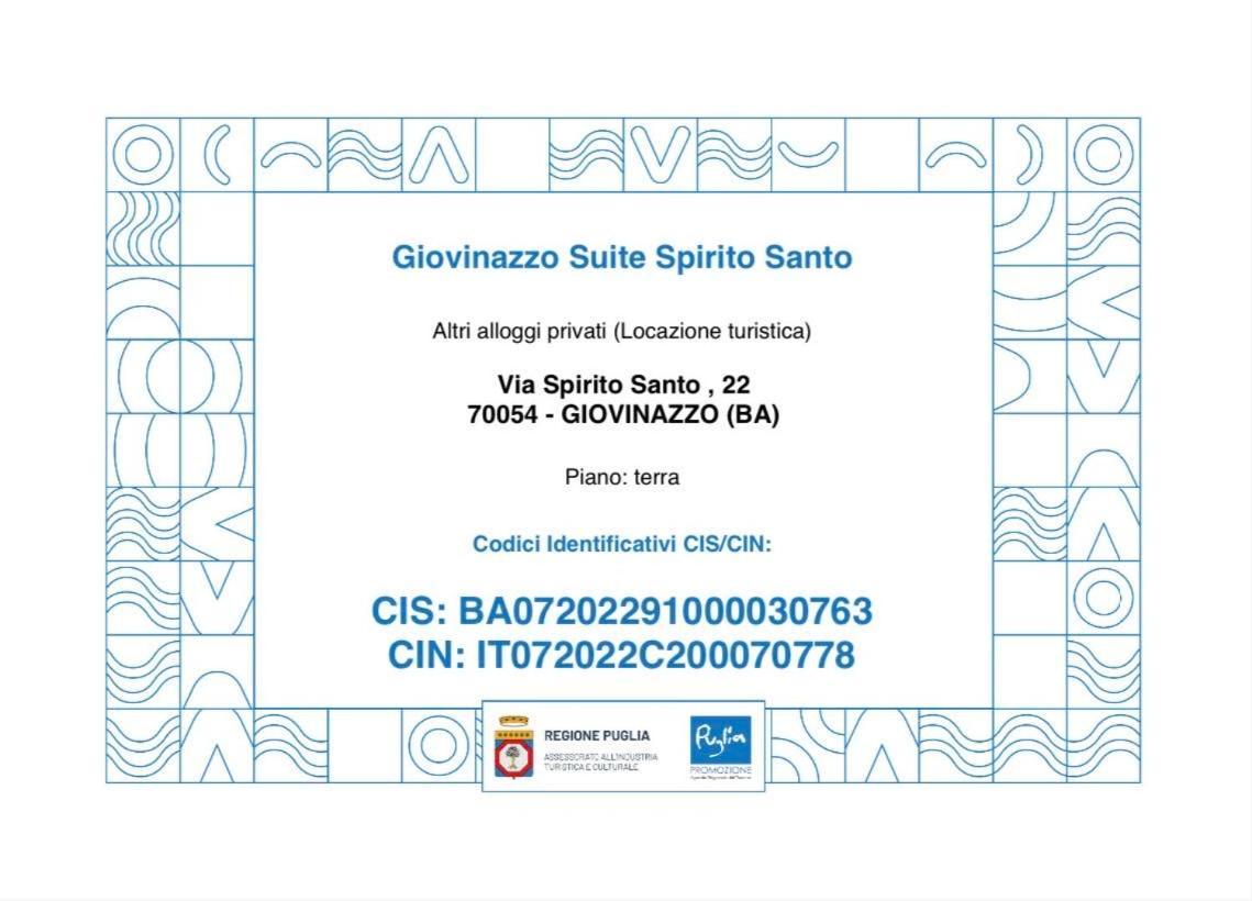 Giovinazzo Suite Spirito Santo Exteriér fotografie